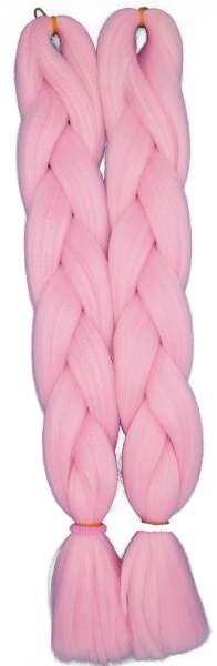Braids pink rosa